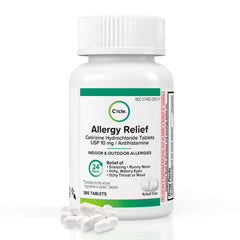C'rcle Cetirizine 10mgs Hydrochloride Tablets