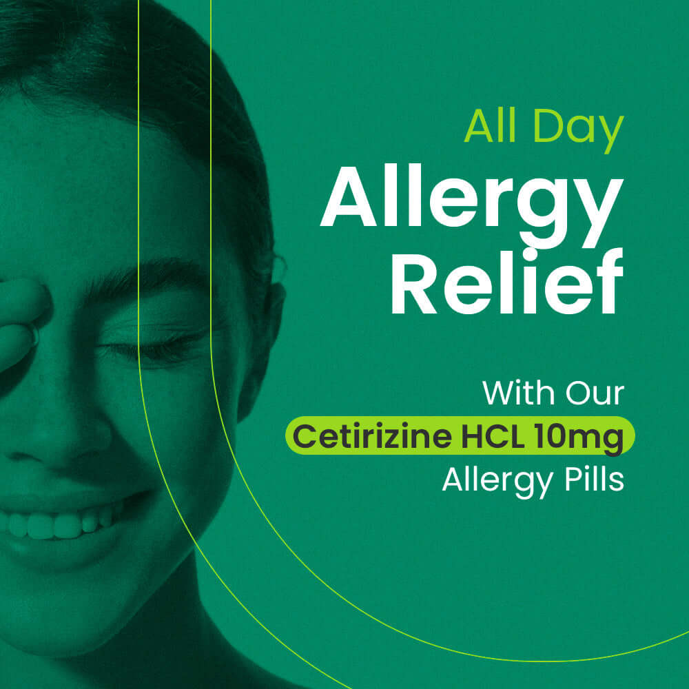 C'rcle Cetirizine 10mgs Hydrochloride Tablets