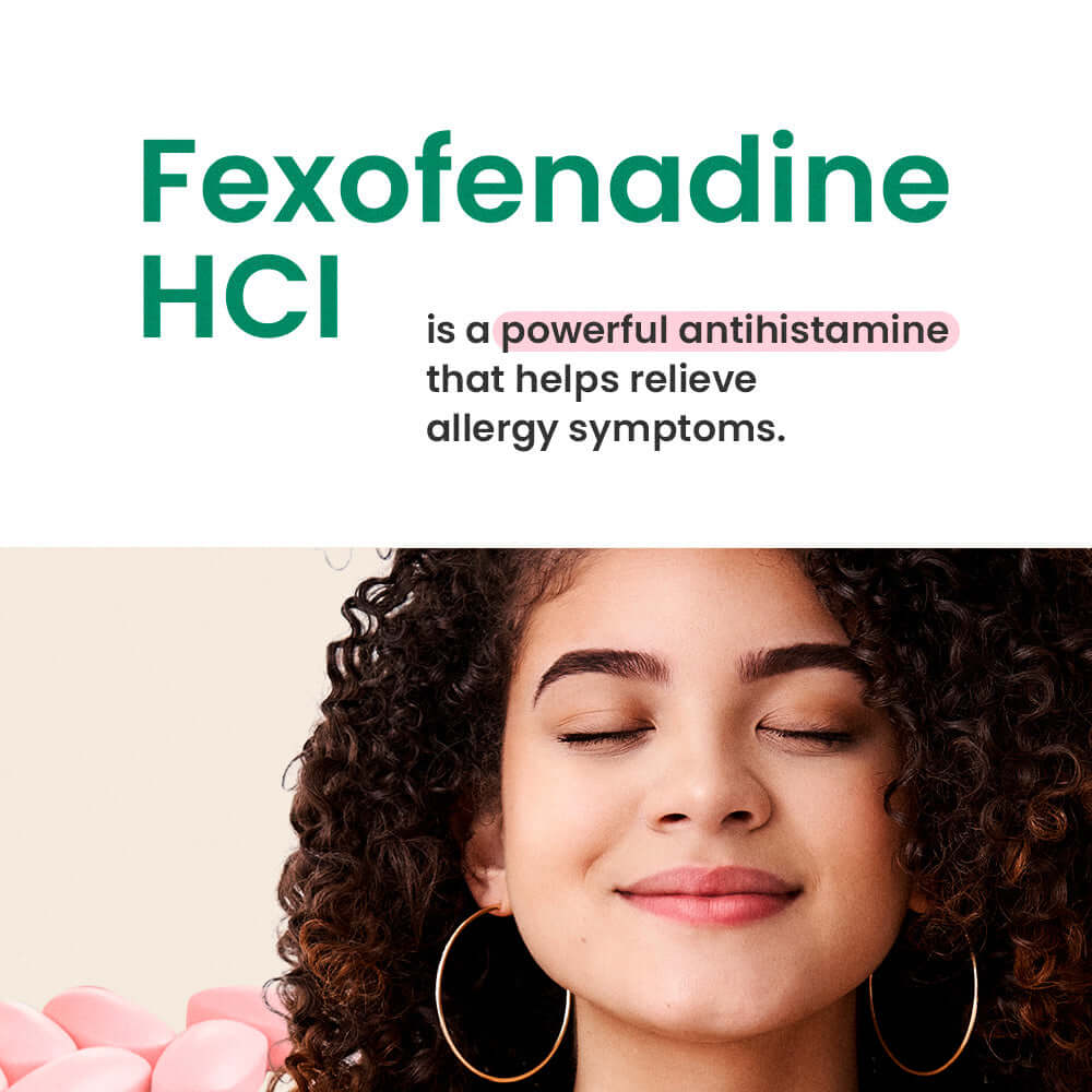 C'rcle Fexofenadine Allergy Relief Tablets