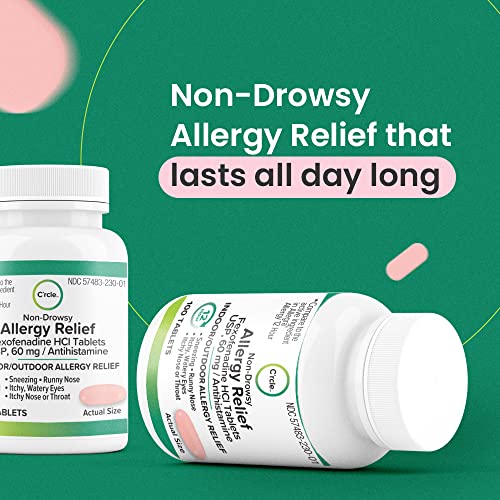 C'rcle Fexofenadine Allergy Relief Tablets