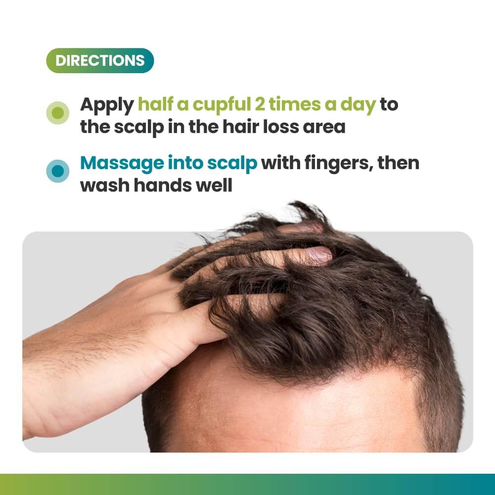 C'rcle Health Regoxidine® Men's 5% Minoxidil Foam, Hair Regrowth Treatment