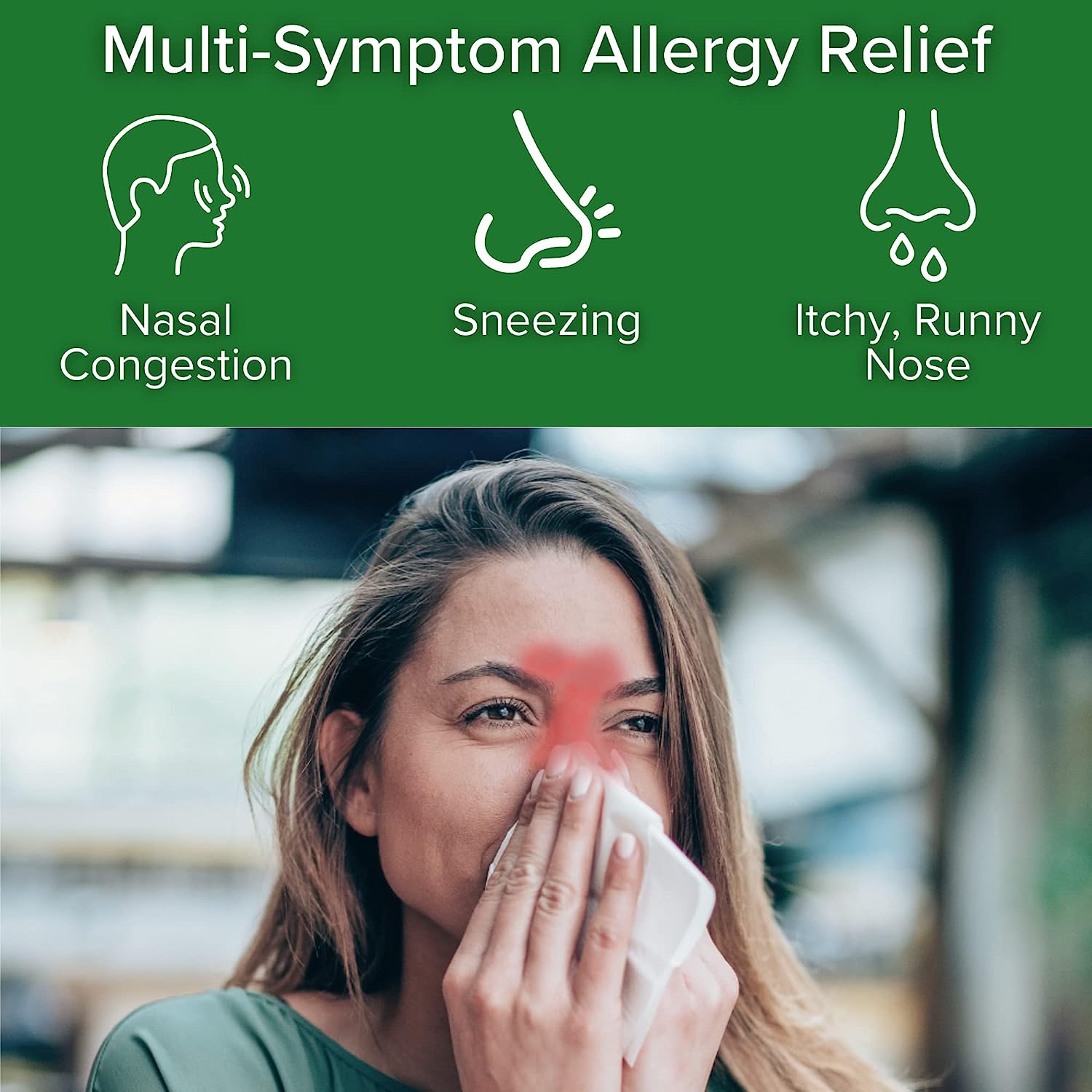 FlutiCare® 24-Hour Allergy Symptom Relief - 120 metered Nasal Spray (50mcg)