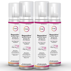 Regoxidine® Women's 5% Minoxidil Foam, 6-Month Supply, Hair Regrowth Treatment