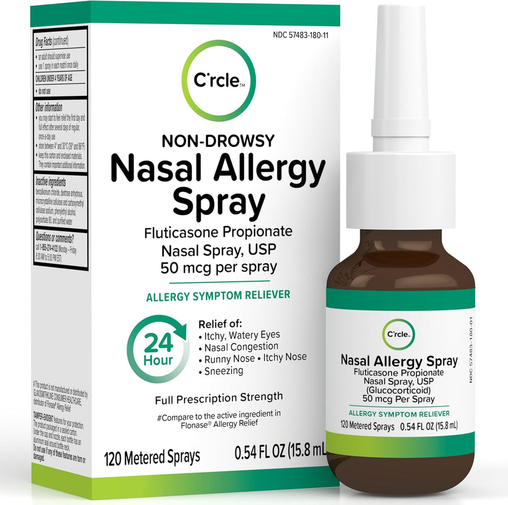 Fluticasone Allergy Nasal Spray Allergy Relief - 24 Hour Non Drowsy