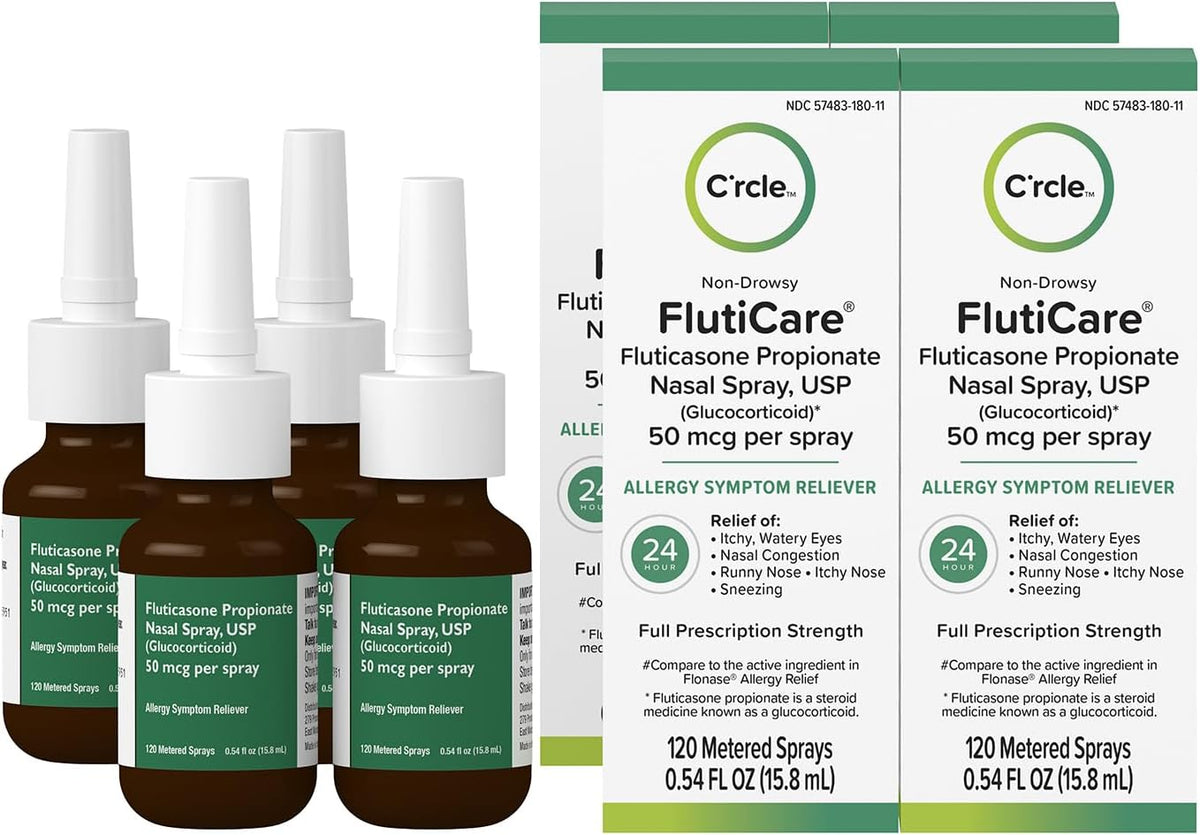 Fluticasone Allergy Nasal Spray Allergy Relief - 24 Hour Non Drowsy