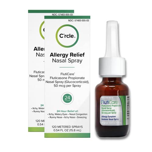 FlutiCare® 24-Hour Allergy Symptom Relief - 120 metered Nasal Spray (50mcg)