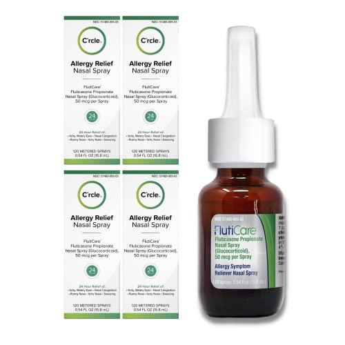 FlutiCare® 24-Hour Allergy Symptom Relief - 120 metered Nasal Spray (50mcg)